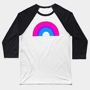 Bisexual Rainbow Baseball T-Shirt